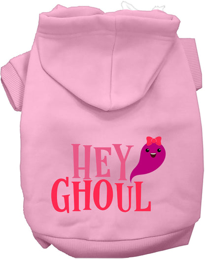 Hey Ghoul Pet Hoodie