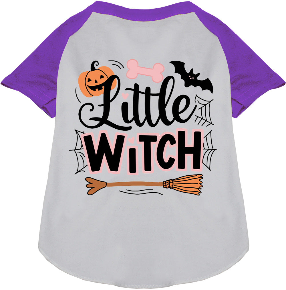 Little Witch Pet Raglan Shirt