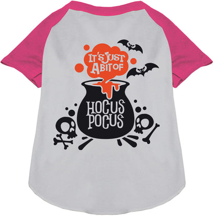 Just a Bunch of Hocus Pocus Pet Raglan Shirt