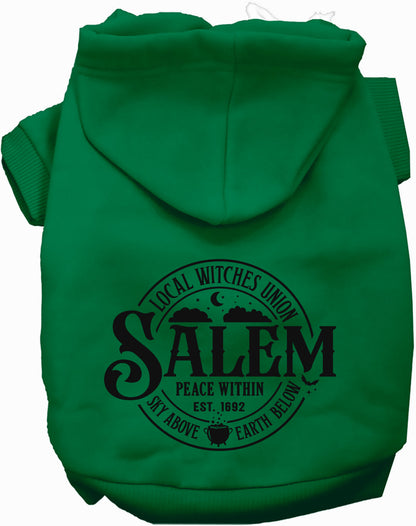Salem Witches Union Halloween Pet Hoodie