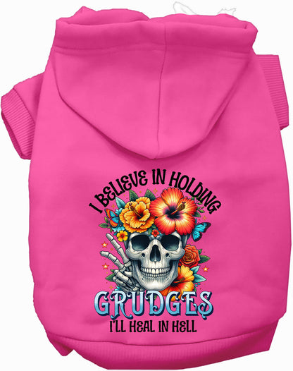Grudges Skull Pet Hoodie