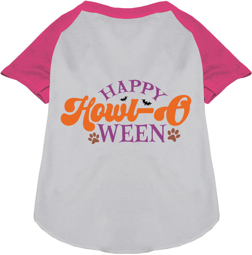 Happy Howl-Oween Pet Raglan Shirt