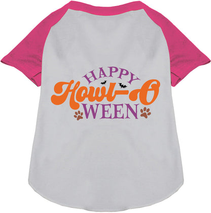 Happy Howl-Oween Pet Raglan Shirt