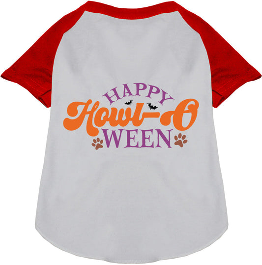 Happy Howl-Oween Pet Raglan Shirt