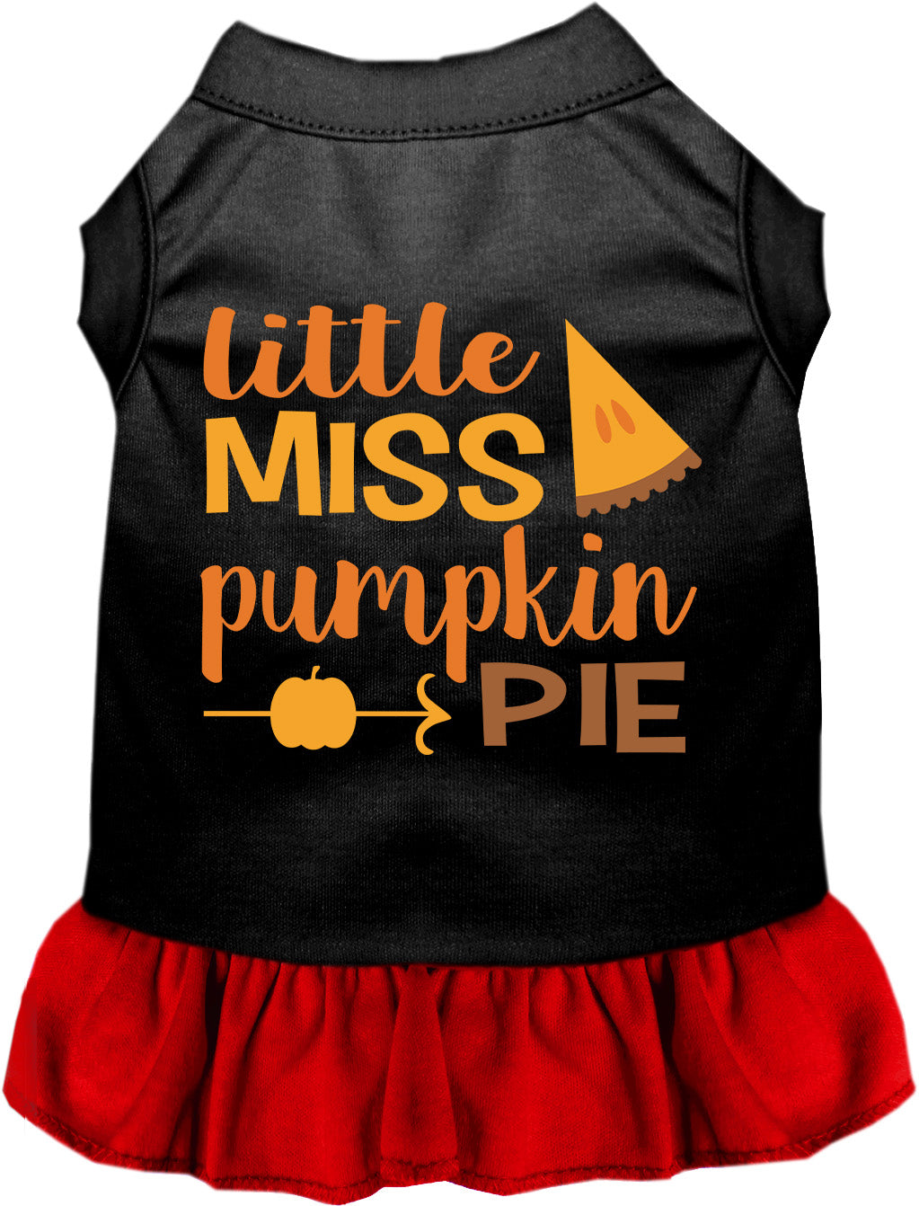 Little Miss Pumpkin Pie Pet Dress