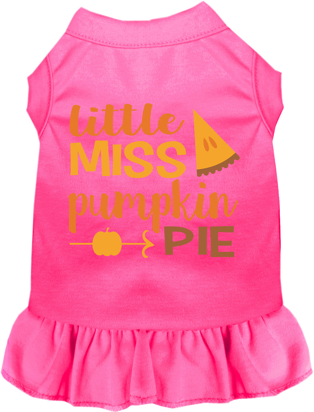 Little Miss Pumpkin Pie Pet Dress