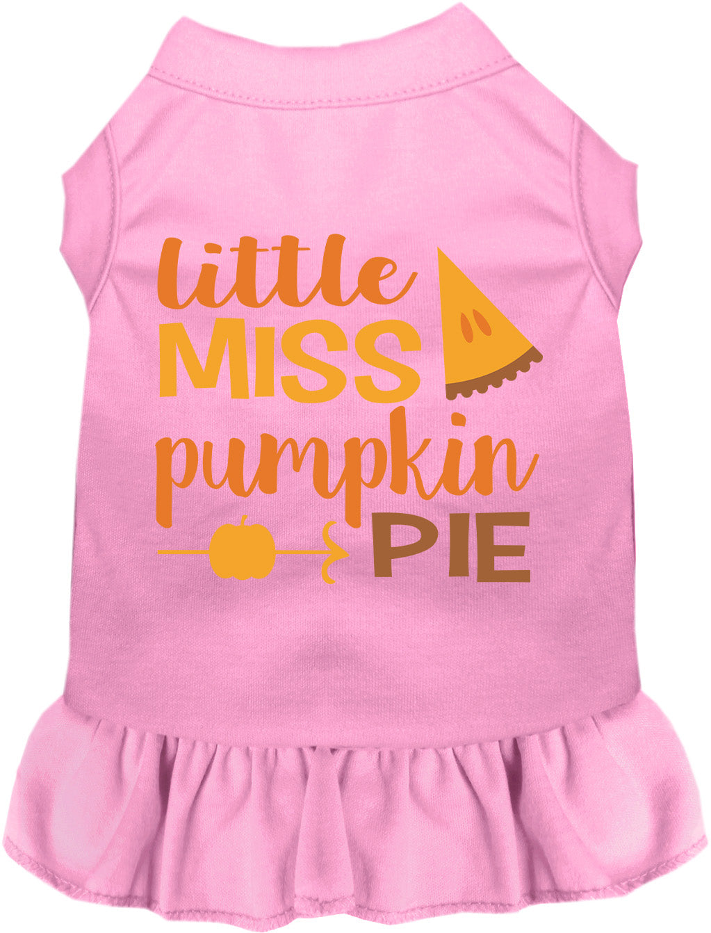 Little Miss Pumpkin Pie Pet Dress