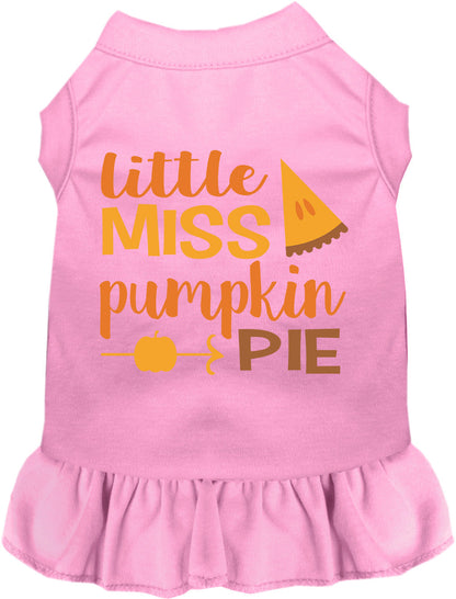 Little Miss Pumpkin Pie Pet Dress