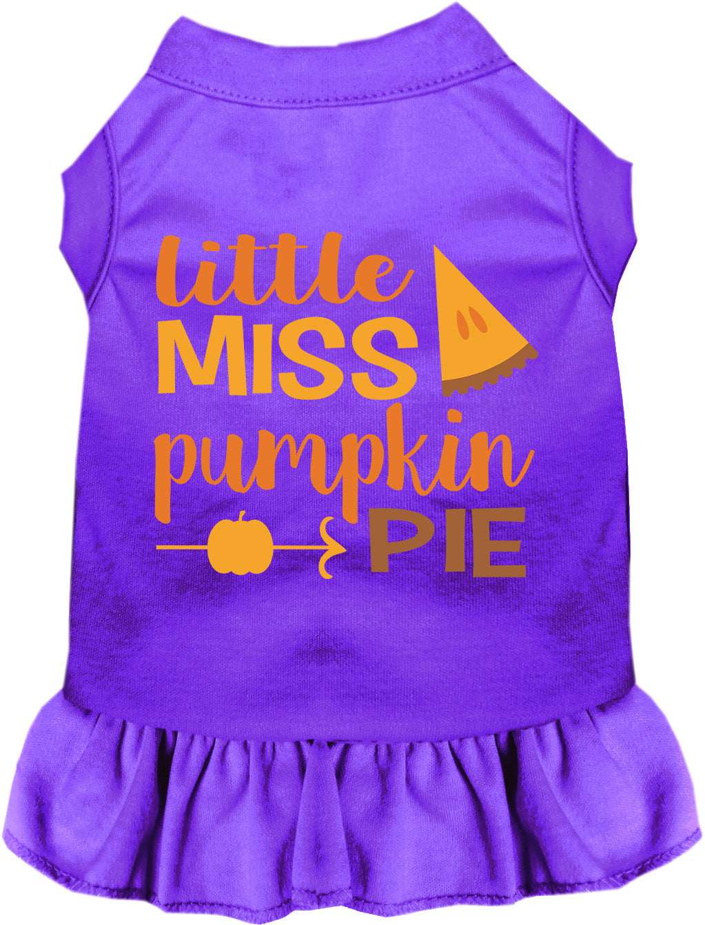 Little Miss Pumpkin Pie Pet Dress