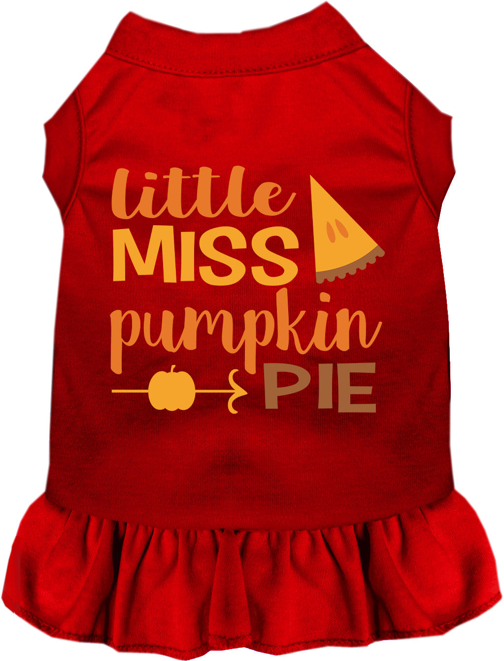 Little Miss Pumpkin Pie Pet Dress