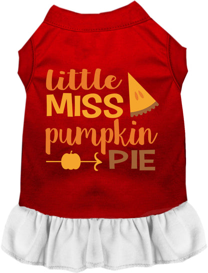 Little Miss Pumpkin Pie Pet Dress