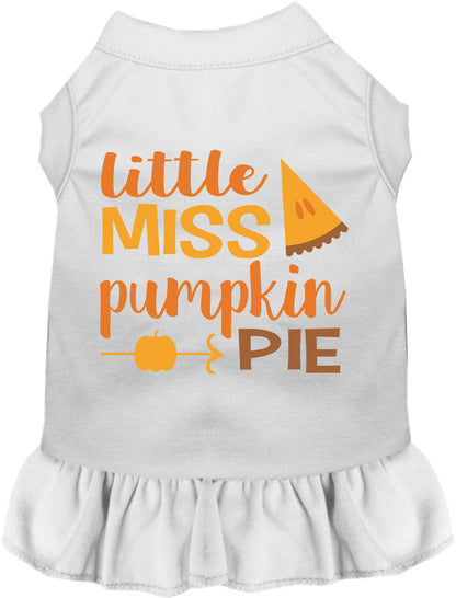 Little Miss Pumpkin Pie Pet Dress