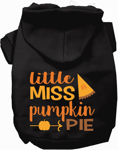 Little Miss Pumpkin Pie Pet Hoodie