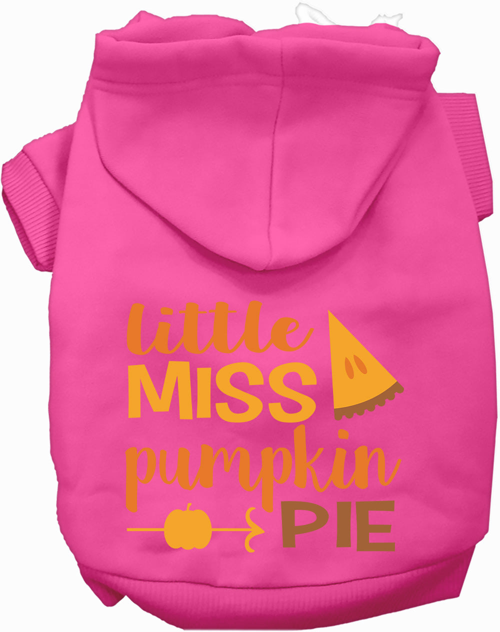 Little Miss Pumpkin Pie Pet Hoodie