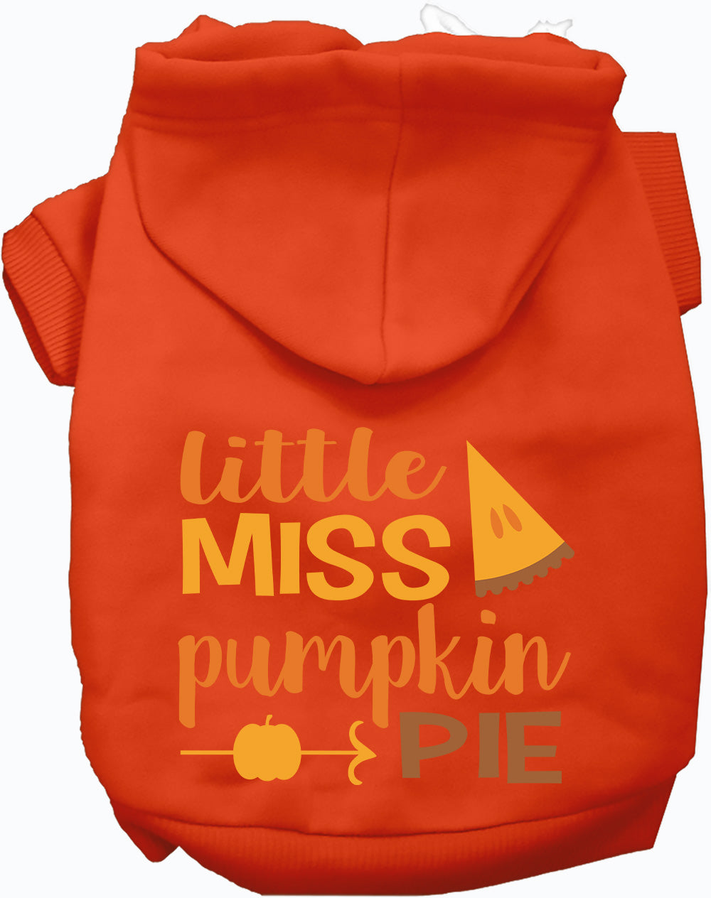 Little Miss Pumpkin Pie Pet Hoodie