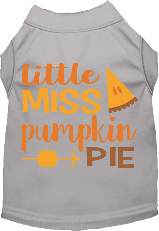 Little Miss Pumpkin Pie Pet Shirt