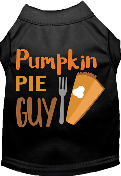 Pumpkin Pie Guy Pet Shirt