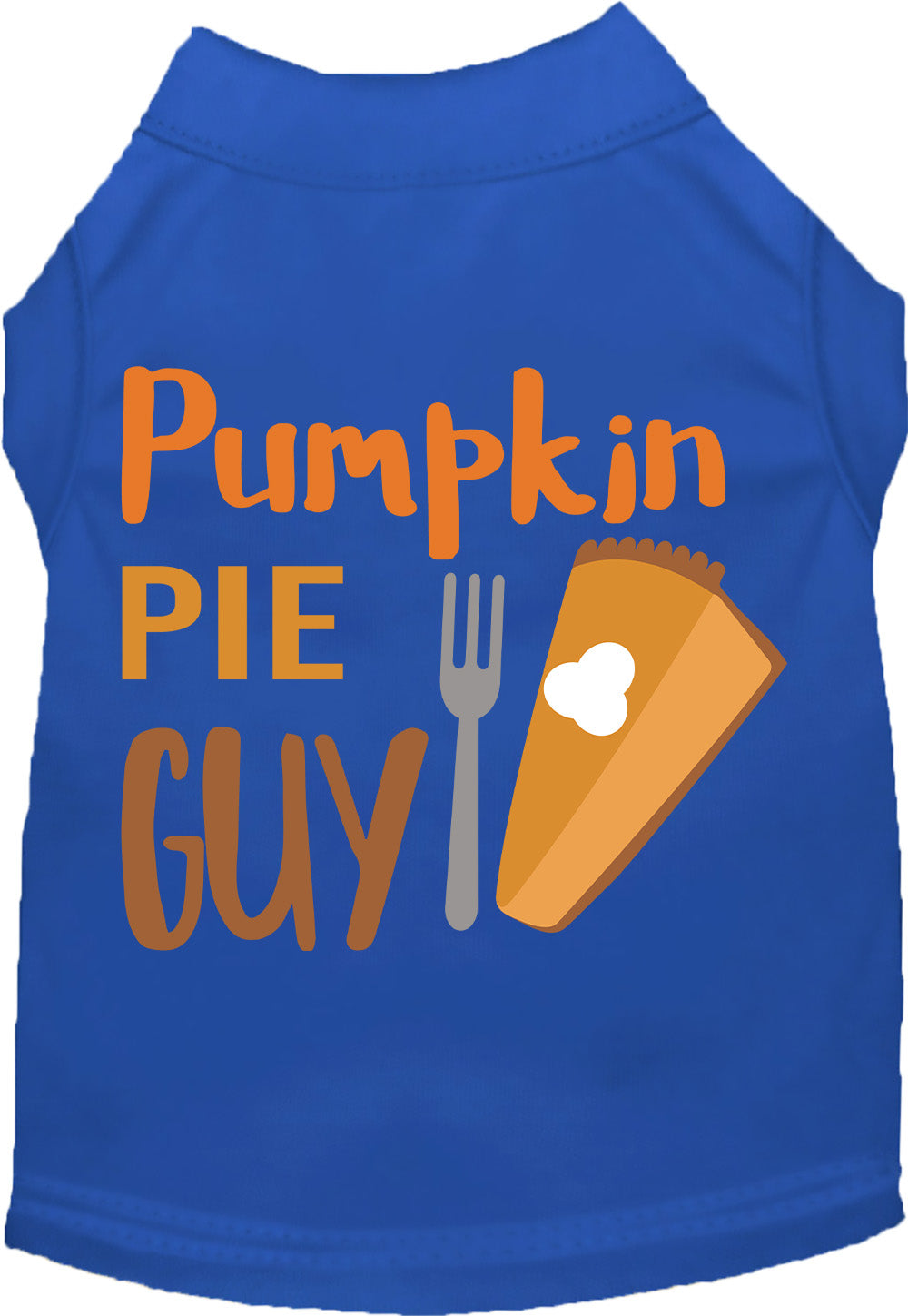 Pumpkin Pie Guy Pet Shirt