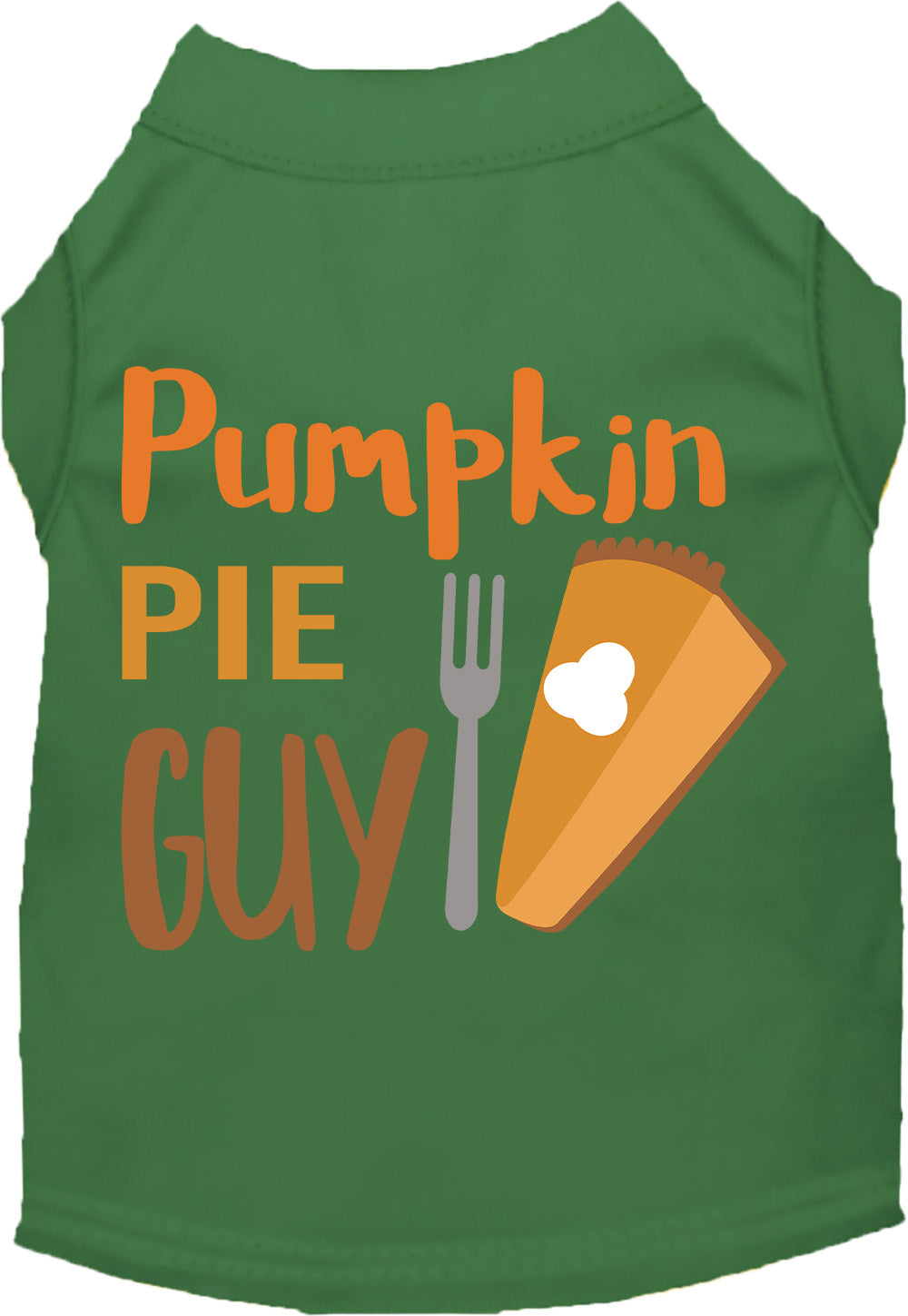 Pumpkin Pie Guy Pet Shirt