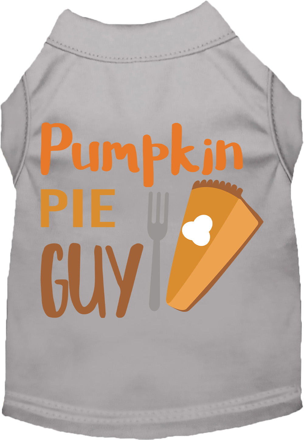 Pumpkin Pie Guy Pet Shirt