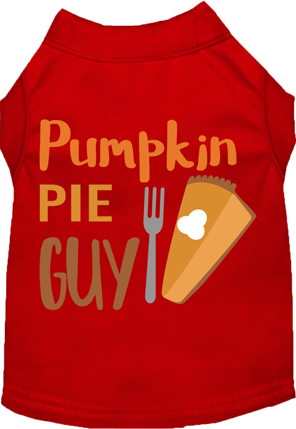 Pumpkin Pie Guy Pet Shirt