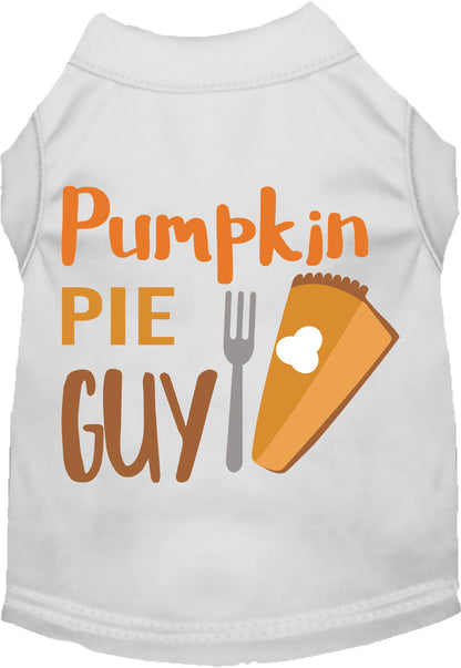 Pumpkin Pie Guy Pet Shirt