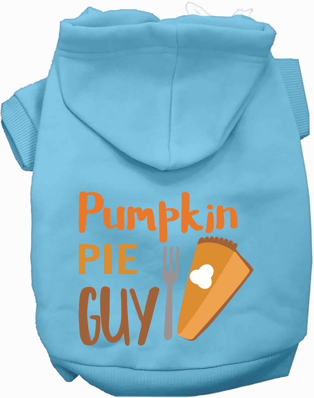 Pumpkin Pie Guy Pet Hoodie