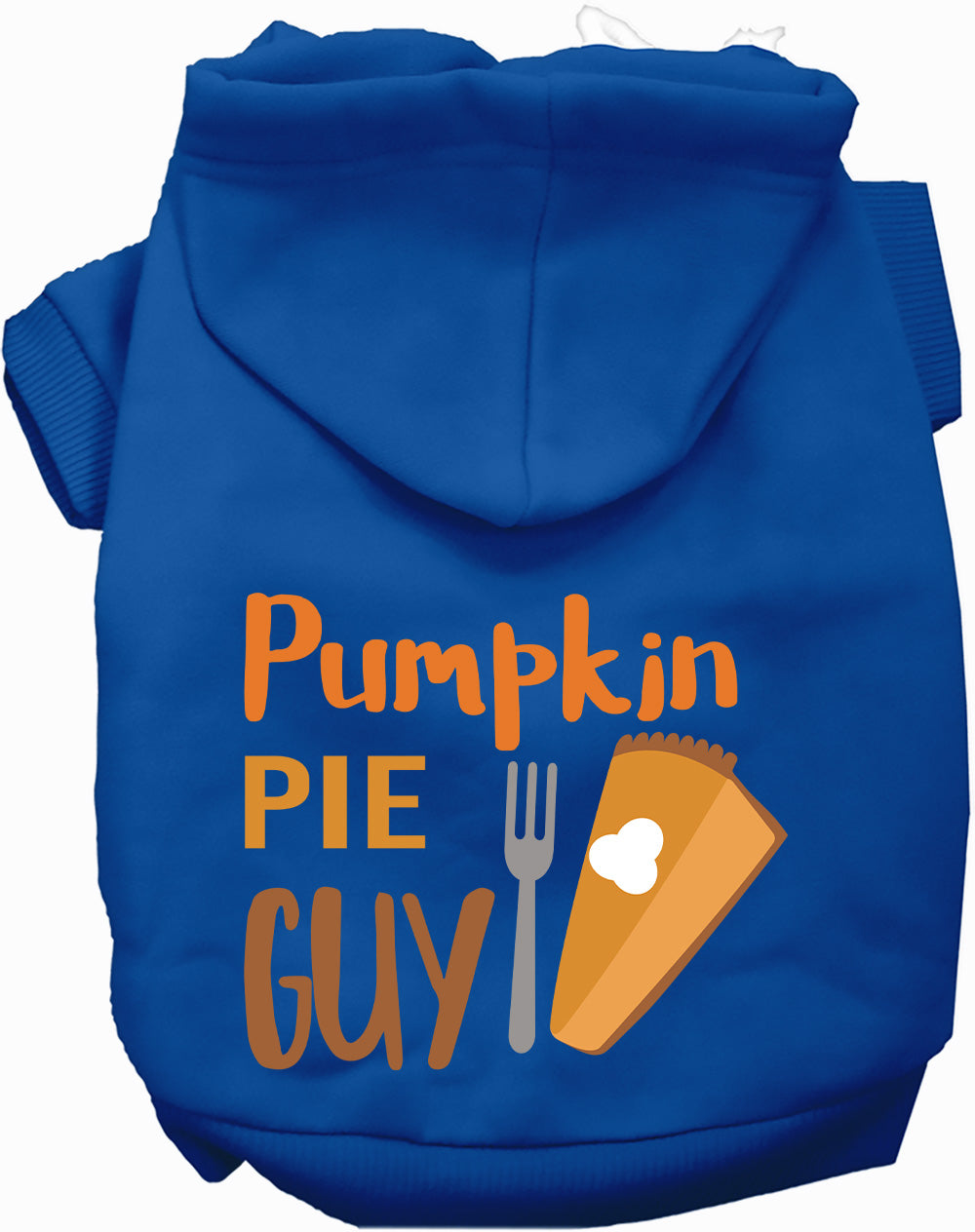 Pumpkin Pie Guy Pet Hoodie