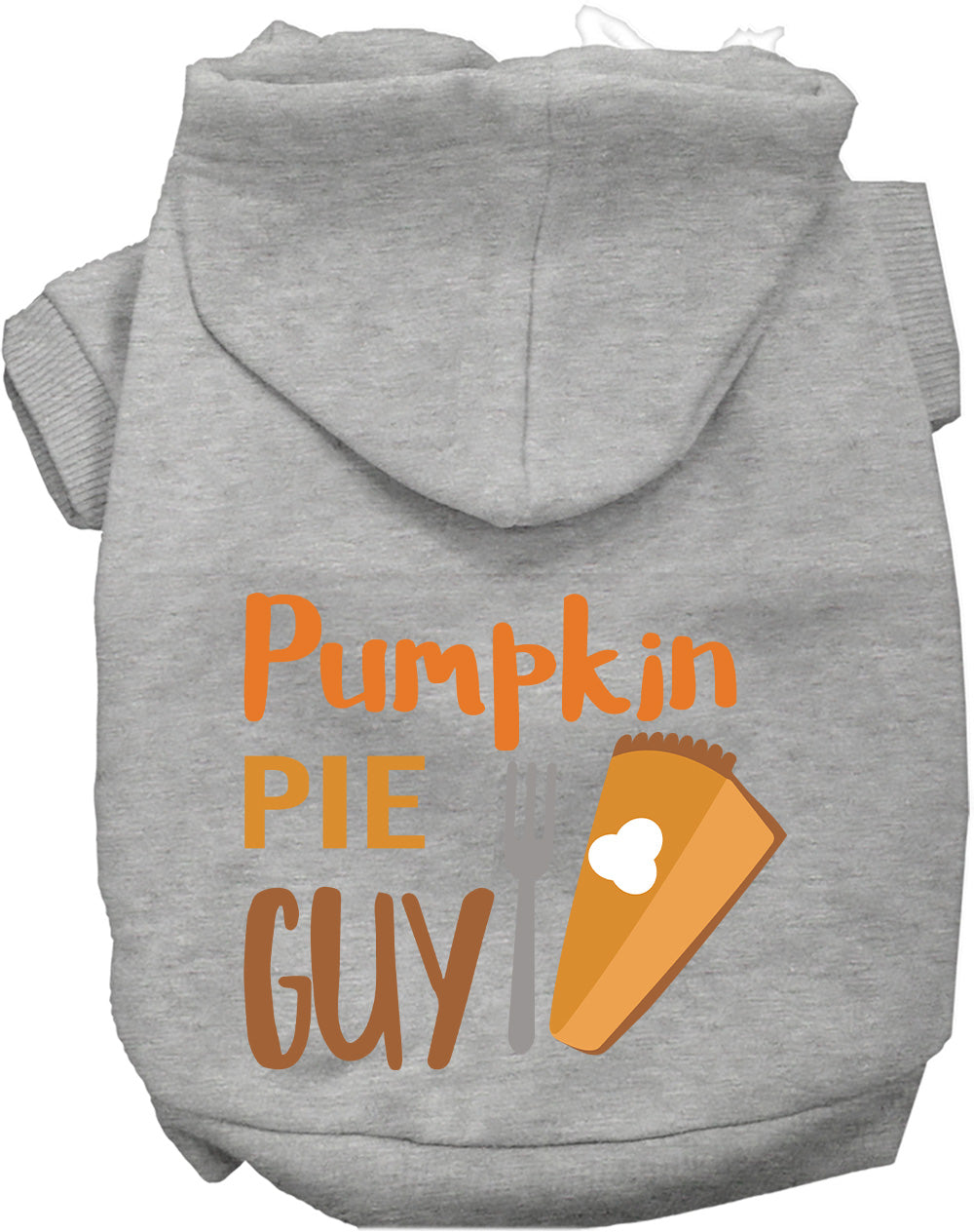 Pumpkin Pie Guy Pet Hoodie