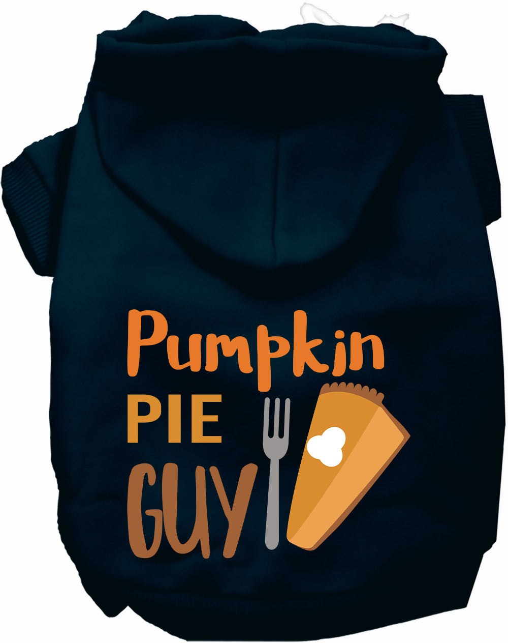 Pumpkin Pie Guy Pet Hoodie