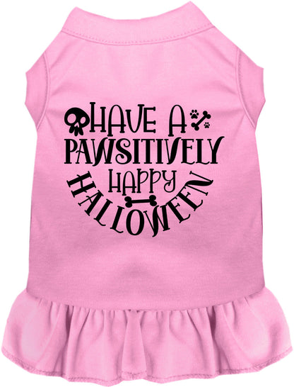Pawsitively Happy Halloween Pet Dress