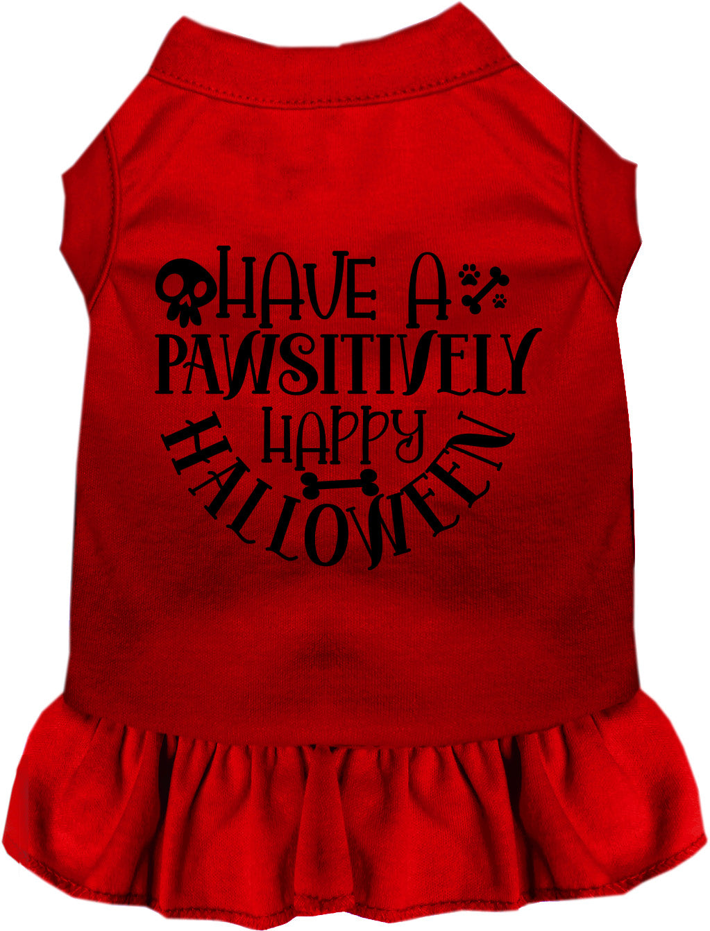 Pawsitively Happy Halloween Pet Dress