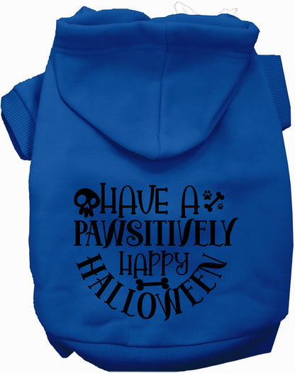 Pawsitively Happy Halloween Pet Hoodie
