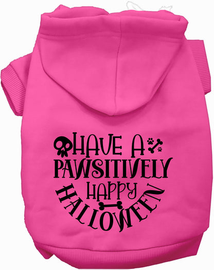 Pawsitively Happy Halloween Pet Hoodie