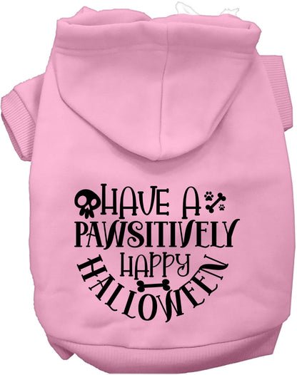 Pawsitively Happy Halloween Pet Hoodie