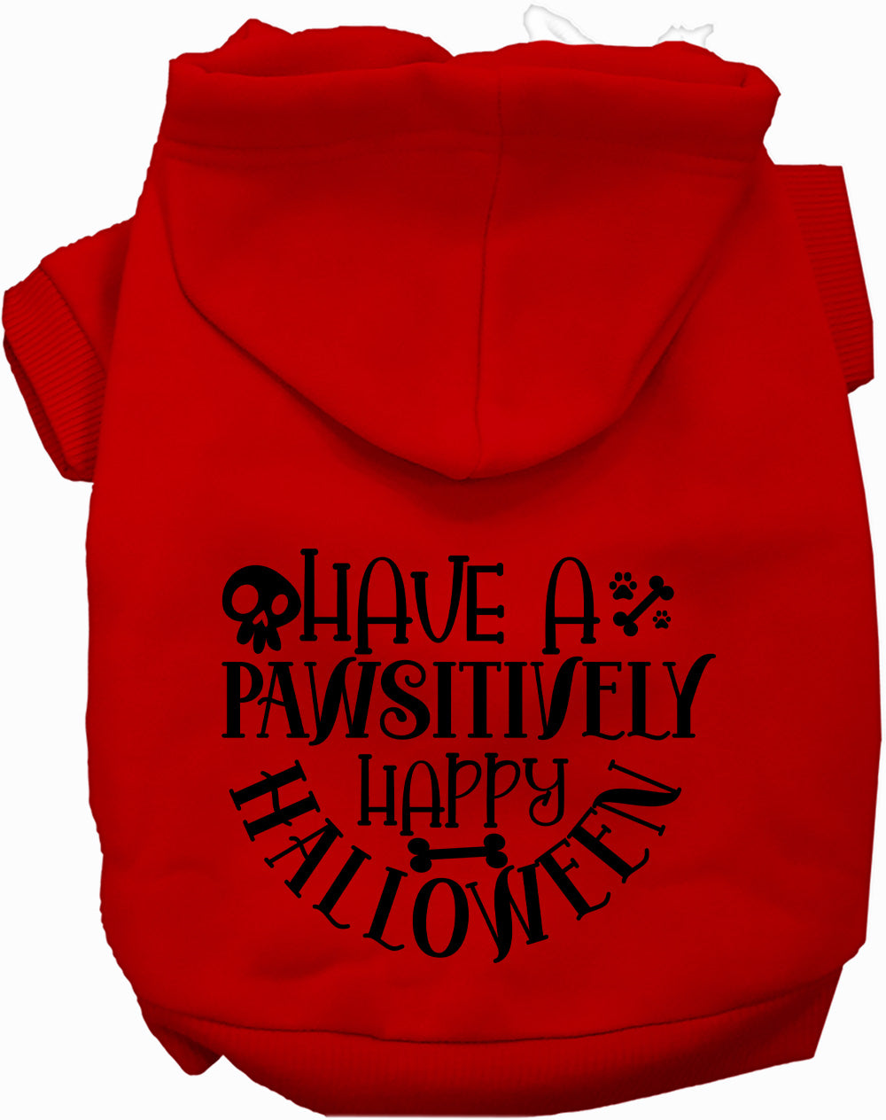 Pawsitively Happy Halloween Pet Hoodie