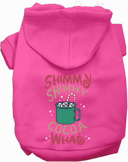 Shimmy Shimmy Cocoa What Christmas Pet Hoodie