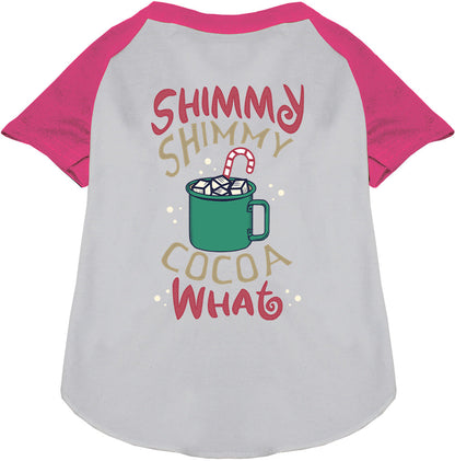 Shimmy Shimmy Cocoa What Pet Raglan Shirt