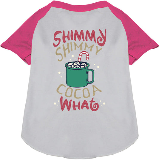 Shimmy Shimmy Cocoa What Pet Raglan Shirt