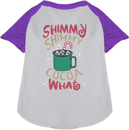 Shimmy Shimmy Cocoa What Pet Raglan Shirt