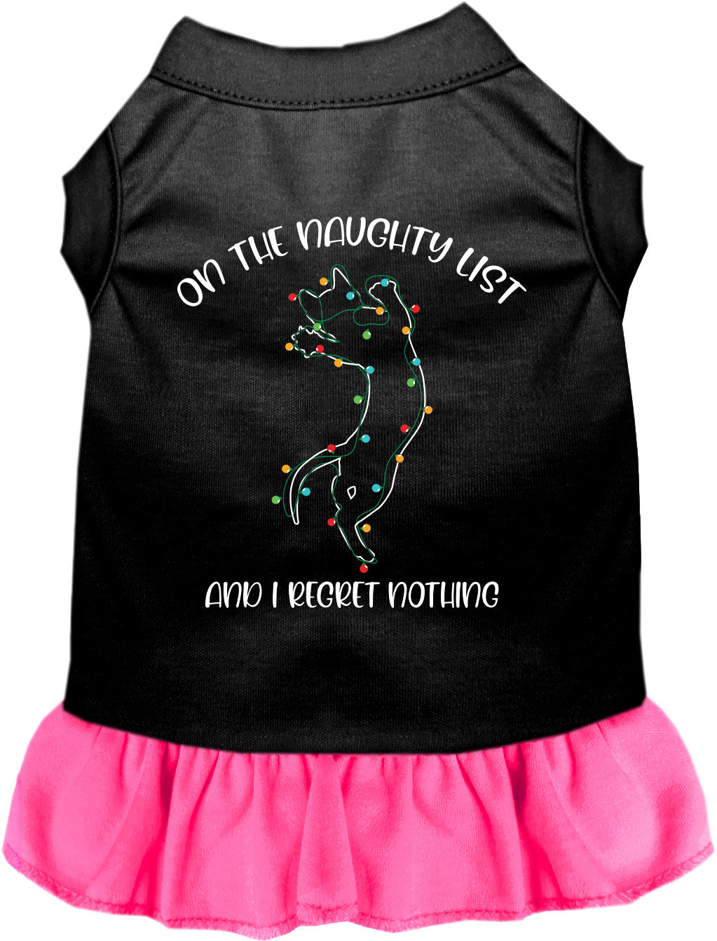 Kitty on the Naughty List Pet Dress