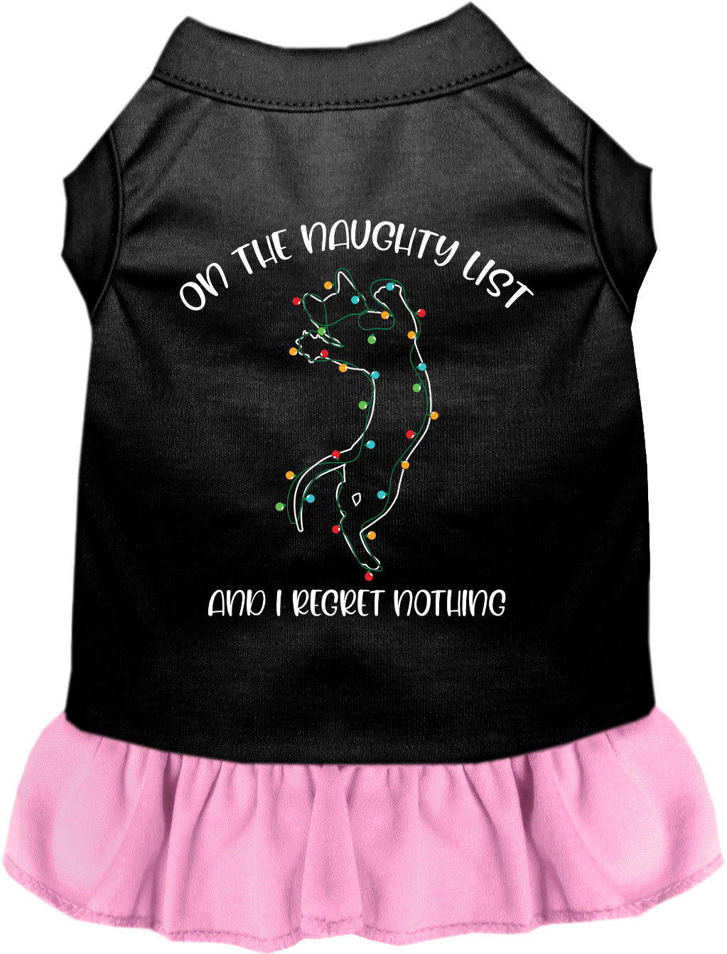 Kitty on the Naughty List Pet Dress