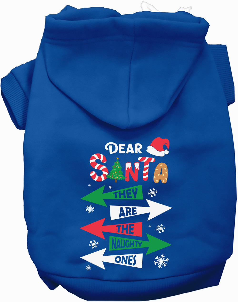 They're the Naughty Ones Christmas Pet Hoodie