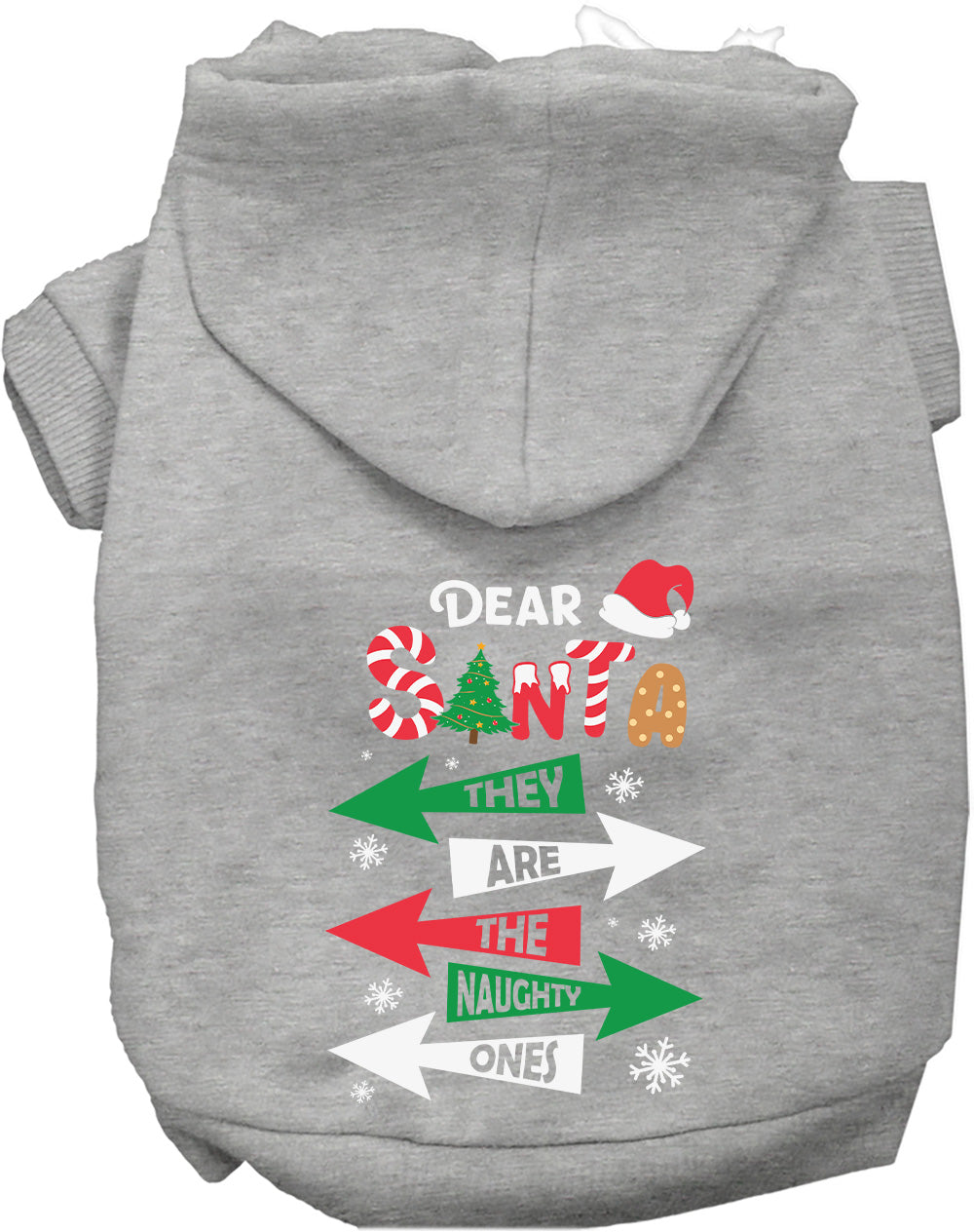 They're the Naughty Ones Christmas Pet Hoodie