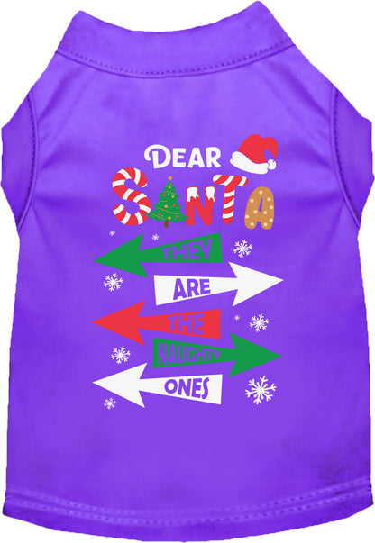 They're the Naughty Ones Pet Shirt