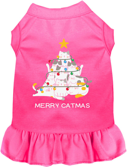 Merry Catmas Pet Dress
