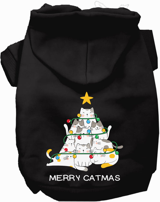 Merry Catmas Pet Hoodie