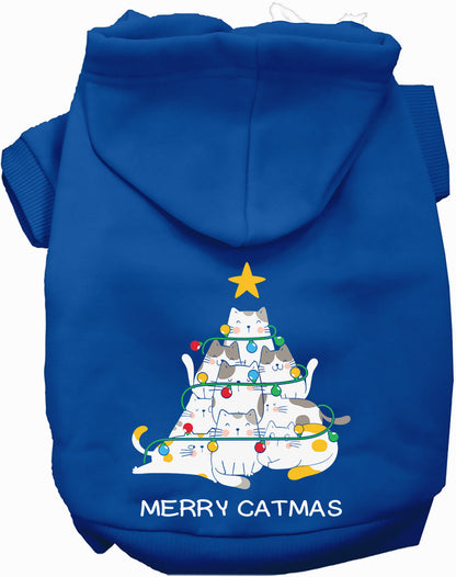 Merry Catmas Pet Hoodie