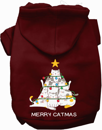 Merry Catmas Pet Hoodie