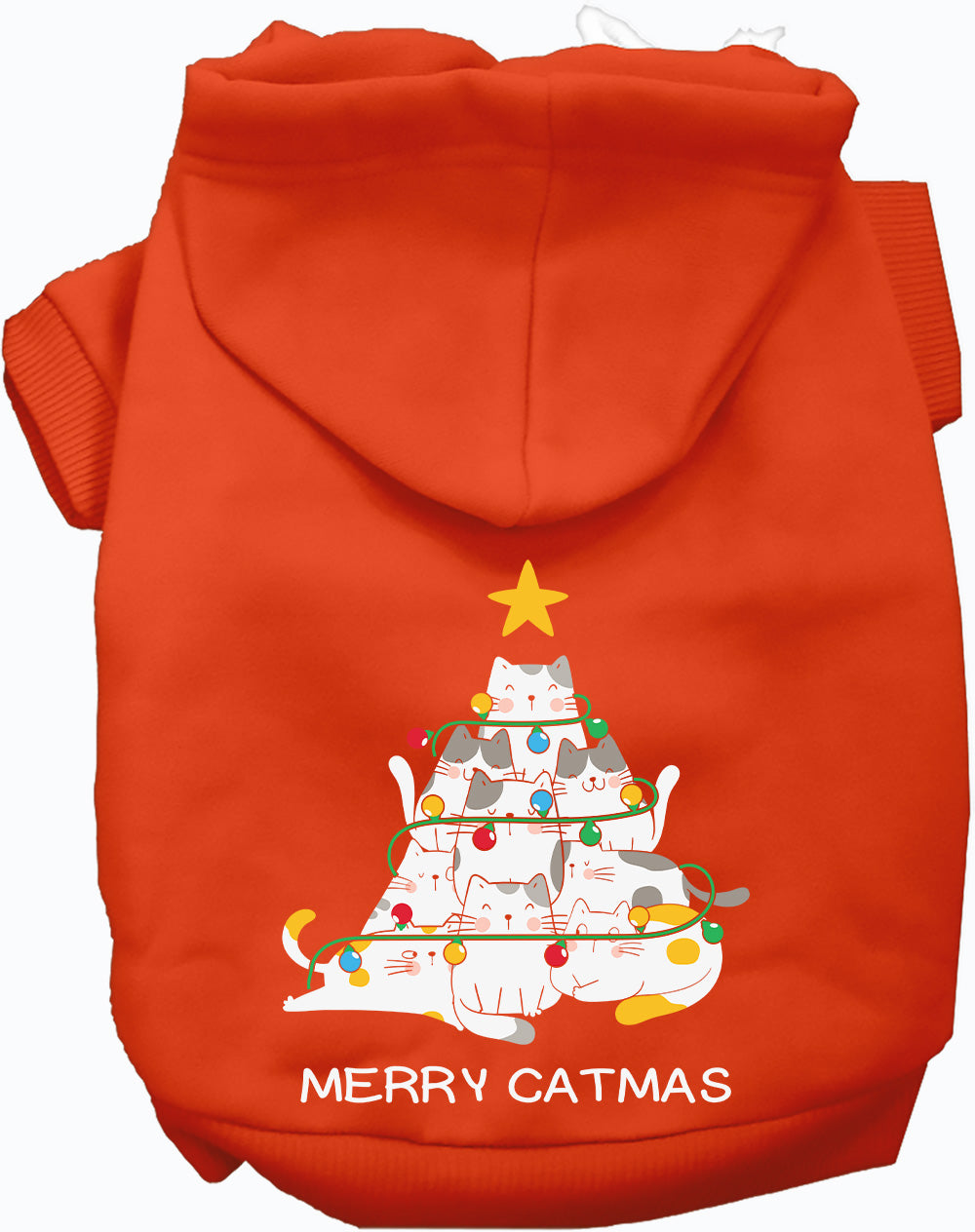 Merry Catmas Pet Hoodie